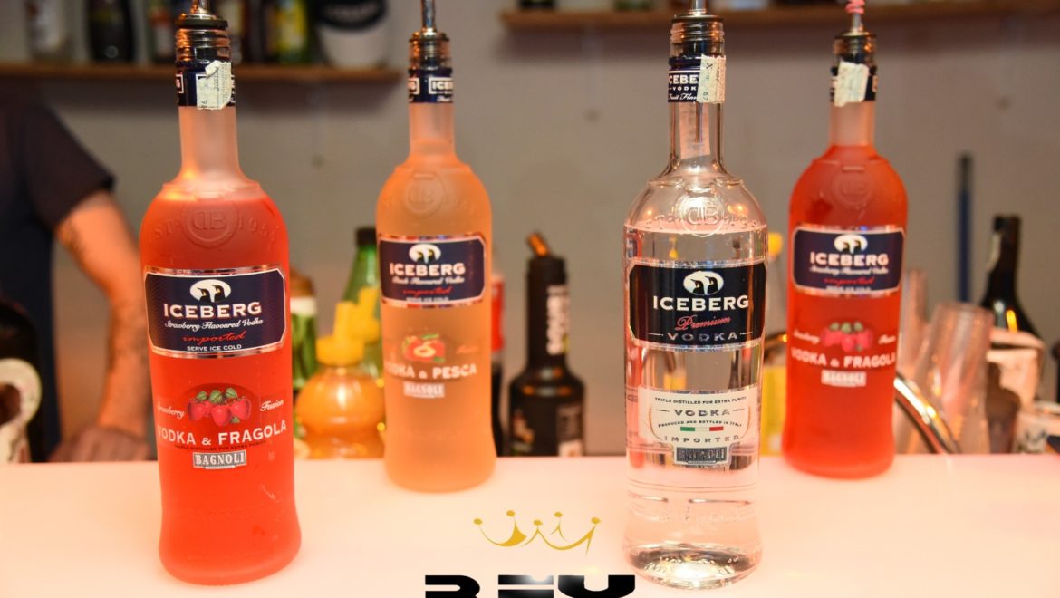 Gusto ed eleganza in Iceberg vodka