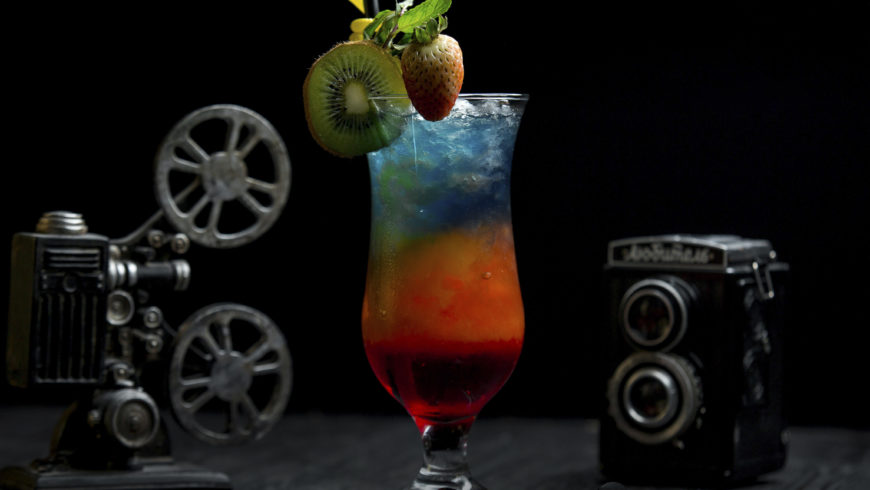 Cocktail Rainbow con Iceberg vodka