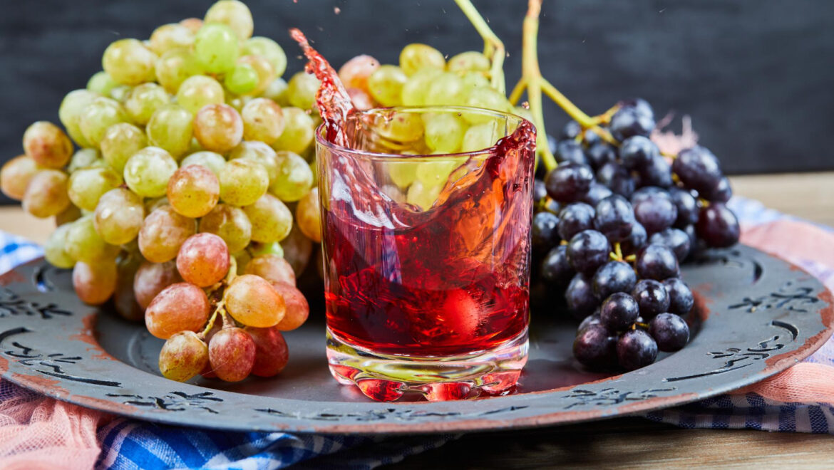 L’uva nel cocktail! Grape Sparkle e buon autunno a tutti